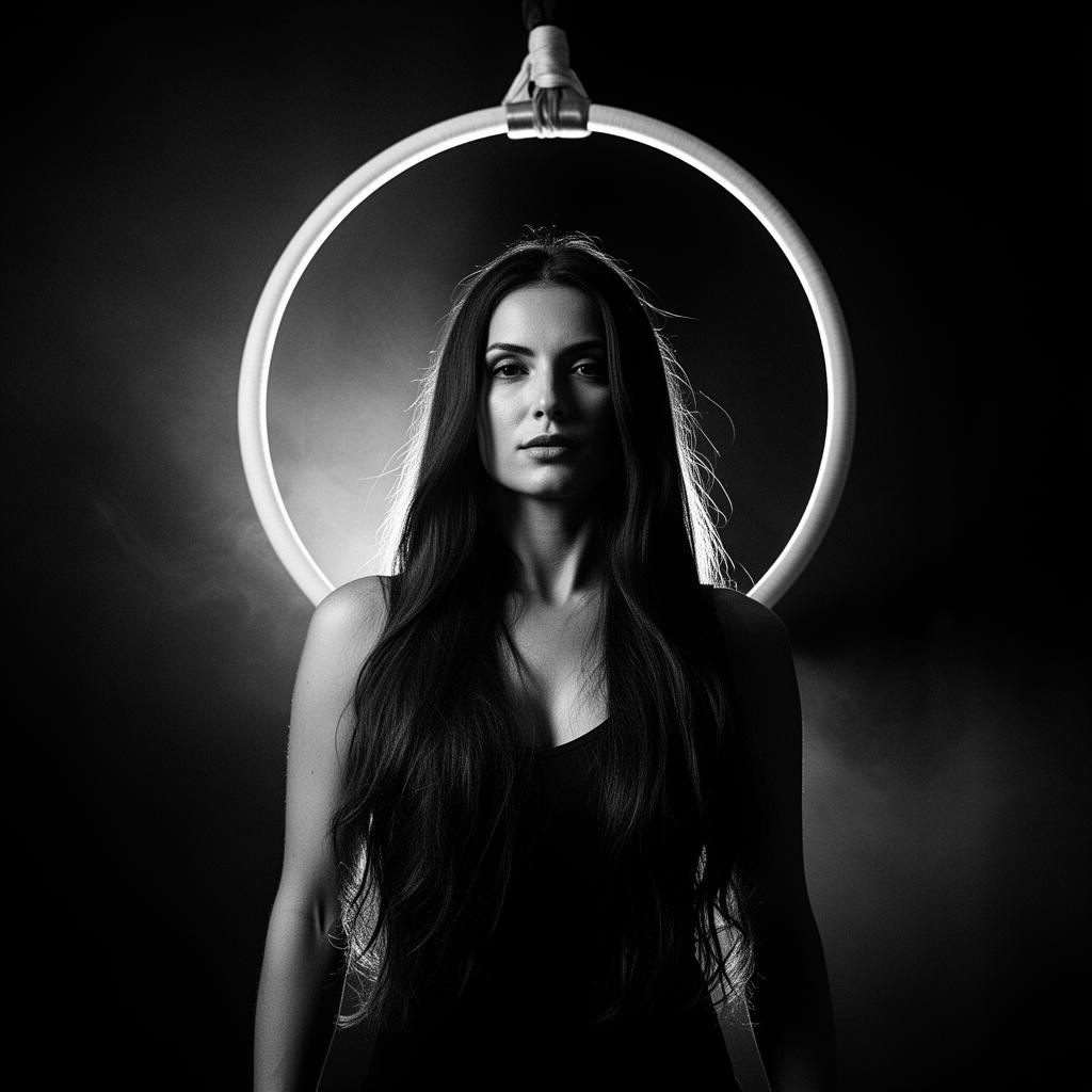 Margarita — Aerial Hoop · Szarfy — Lumiarts